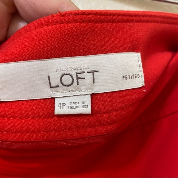 Ann Taylor LOFT Petites Front Slit Mini Skirt - Picture 9 of 10